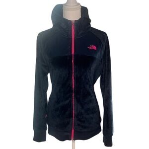 The North Face Women's Dark Jacket with Pink Highlights